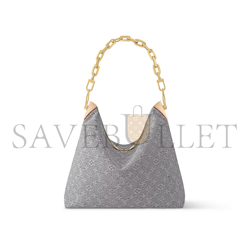 LOUIS VUITTON MASTER DENIM COUSSIN HOBO MM M13390 (38*33*10cm)